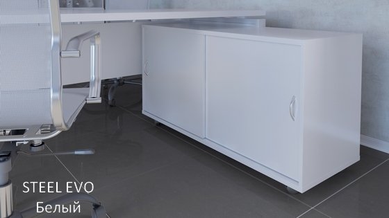 Кабинет руководителя эконом-класса Steel Evo - вид 7